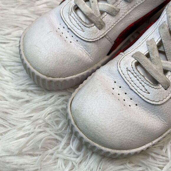 PUMA Carina Winter Plaid GirlsSneakers Size 10C Multicolor Athletic Shoes - Picture 6 of 8